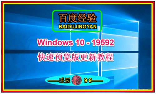 Win10 19592快速预览版怎么手动更新？