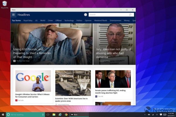 Win10最新预览版10061总结篇