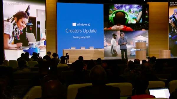 微软宣布Win10 Creators全新升级:2017年初发布 依然免费