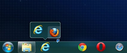 windows 7任务栏拥有四倍空间告别仅能节省的20%空间
