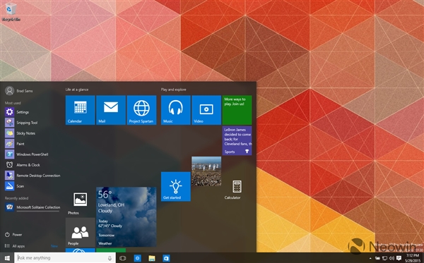 (组图)Win10 Build 10130 图赏：系统图标更加美观