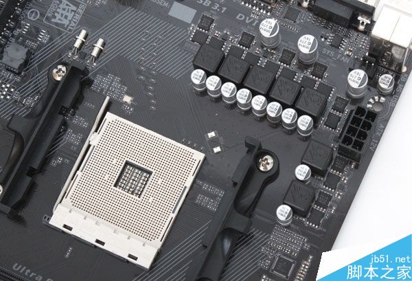 AMD AM4新接口主板B350图赏:支持DDR4内存