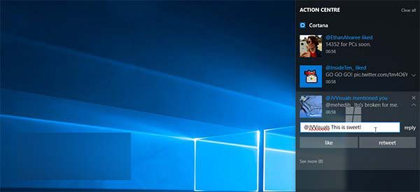 Win10 Mobile将迎来原生的Windows10通知同步功能