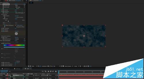 Ae怎么制作分形噪波制作大气和星空特效?