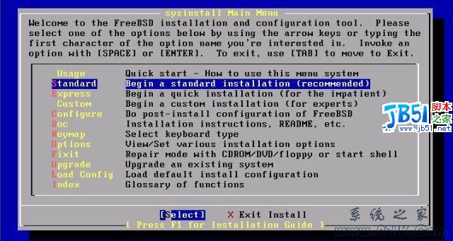FREEBSD6.2 详细安装图解