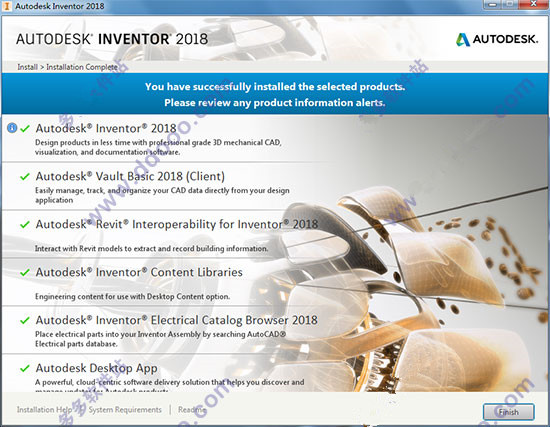 AutoDesk Inventor 2018破解版安装图文教程(附序列号+注册机)