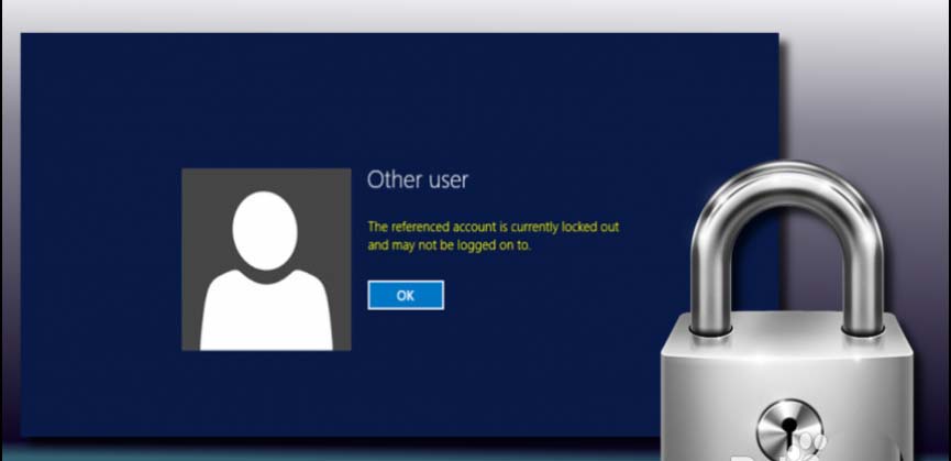 win10登陆失败提示引用的帐户已被锁定无法登录怎么办?