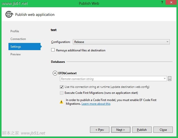 VS2012发布ASP.NET网站到本地IIS的方法