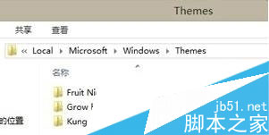 win8系统下如何快速找到自己下载的电脑主题安装文件安装