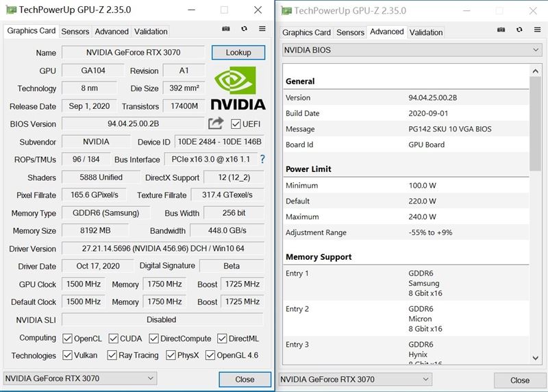 RTX 3070显卡怎么样 RTX 3070显卡全面评测