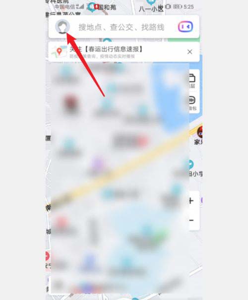 百度地图如何开启熟路模式?