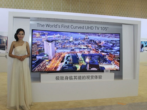 105寸UHD曲面电视将亮相三星IFA2014 与LG一争高下