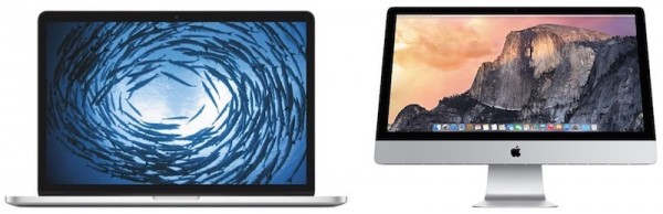 苹果发布两款新品 15英寸MacBook Pro与 iMac
