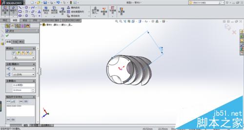solidworks怎么使用扫描命令绘制铣刀?