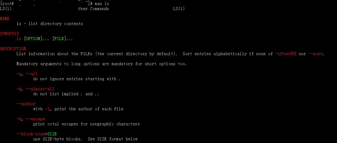 Linux小技巧之man pages设置高亮颜色