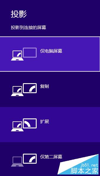 WIN8怎么设置扩展显示器？WIN8以扩展方式投影到第二屏幕(或投影仪)的教程