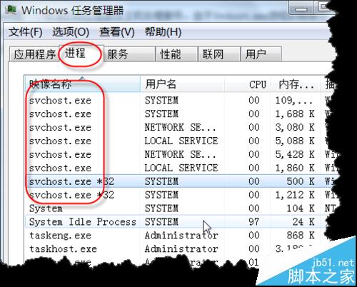 怎么判断win7中svchost.exe程序是否是病毒?