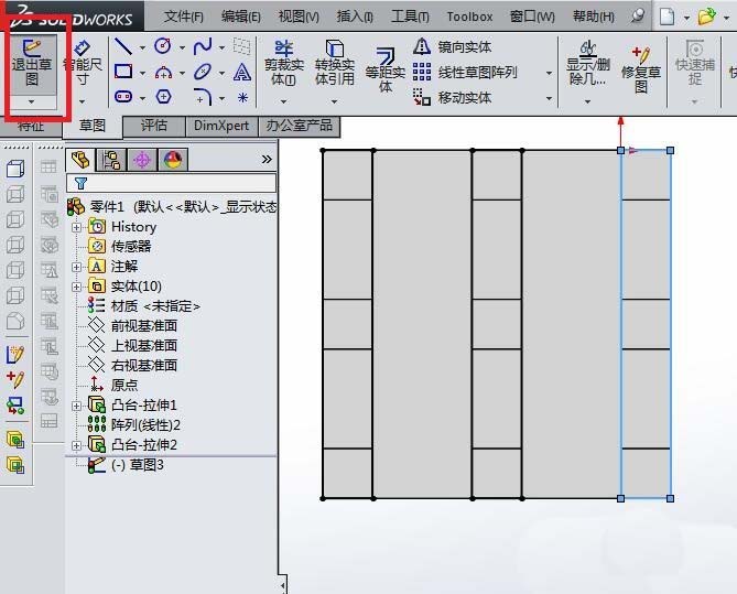 SolidWorks怎么建模三维立体的木托盘?