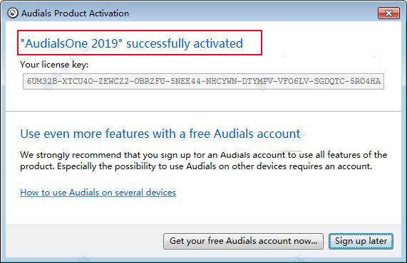 audials one 2019怎么破解激活？audials one 2019安装破解激活详细图文教程