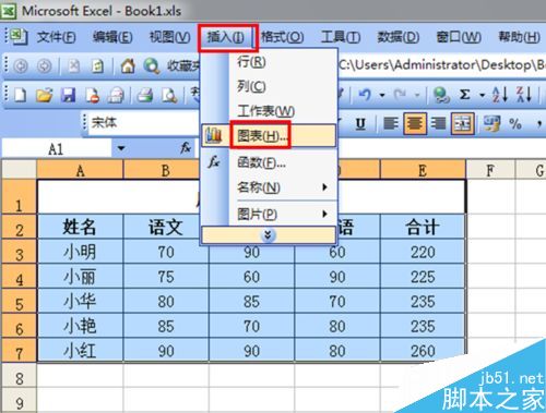 在Excel表格中怎么制作图表?