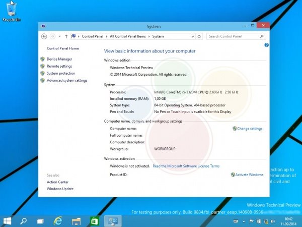猛料多多！最新Win9系统技术预览版截图曝光(25张)