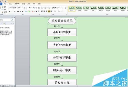 VISIO怎么制作审批流程图?