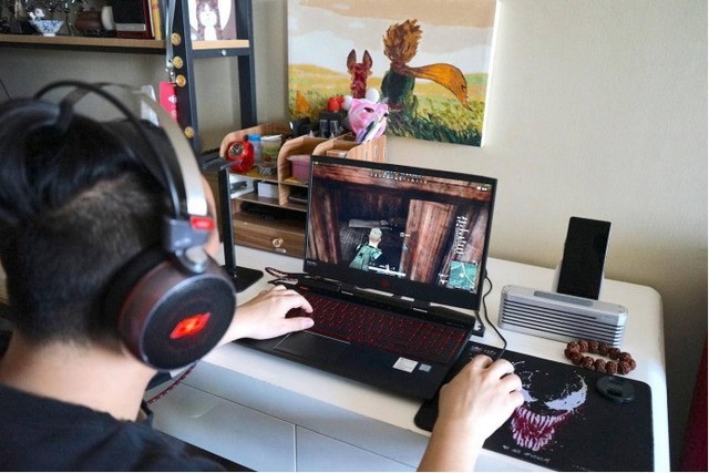 惠普暗影精灵4 Pro玩游戏卡不卡 RTX20独显本惠普暗影精灵4 Pro游戏性能评测