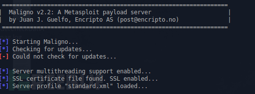 Maligno 一个开源的渗透测试工具