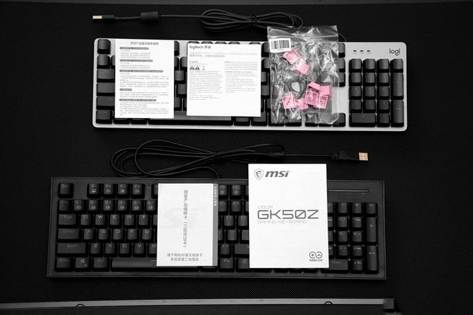 微星GK50 Z和罗技K845哪个好 微星GK50 Z对比罗技K845键盘评测