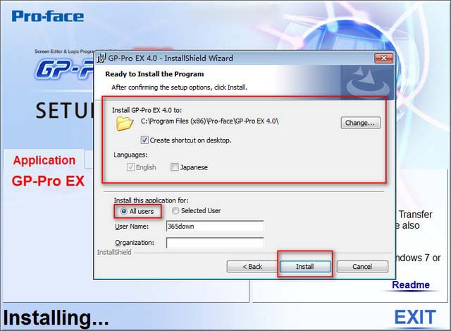 GP Pro EX v4.0软件安装+汉化详细图文教程