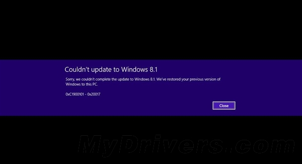 windows 8.1操作系统中出现&ldquo;无法更新到Windows 8.1&rdquo;的情况的解决方法介绍