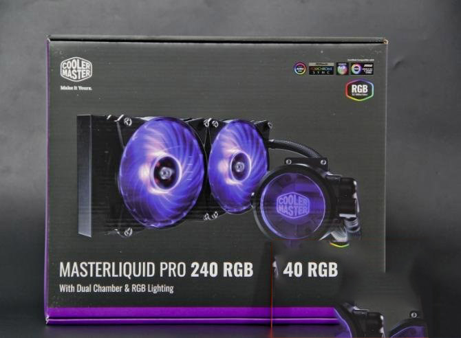 极致的静音操作 酷冷至尊冰神p240 rgb一体式水冷详细评测 - 番茄系统