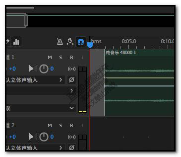 audition怎么插入一段空白音频？au加空白音的技巧