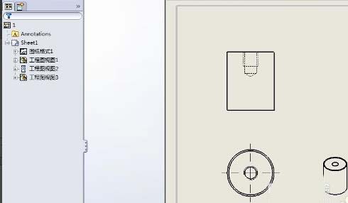 solidworks工程图与零件怎么关联?