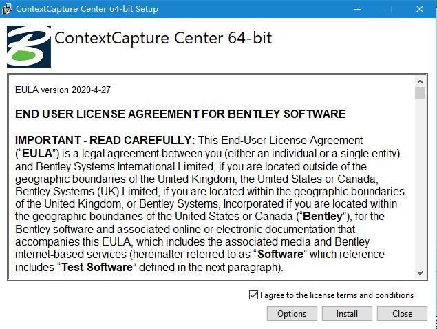 3d建模工具Bentley ContextCapture Center 18安装破解图文教程(附下载)