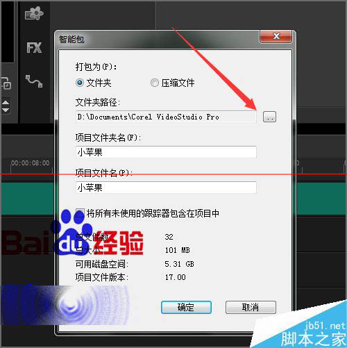 会声会影导入模板时显示黑白条该怎么办？