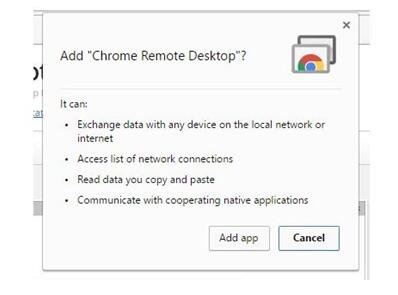 通过Google Chrome远程控制你的Windows10系统的方法