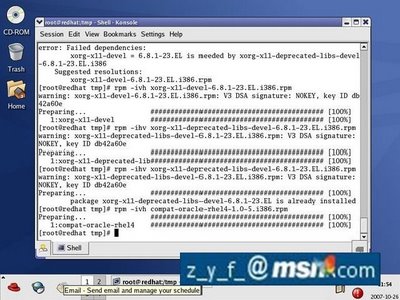 Linux oracle 9i图文安装教程三