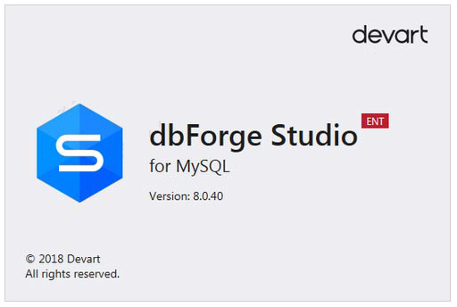 dbForge Studio for MySQL Enterprise 8企业破解版详细安装教程(附下载)