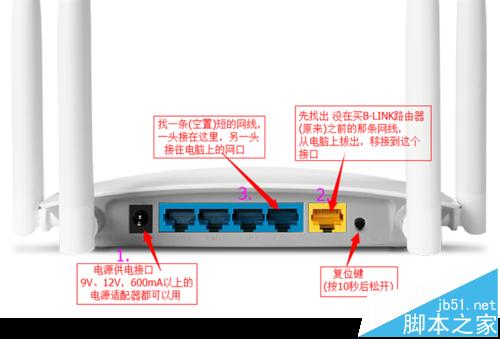 win系统中XP必联电子阿里智能路由器动态IP上网的详细设置教程