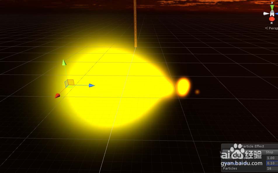 Unity怎么使用ParticleSystem制作枪口火焰效果?