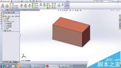 solidworks三维模型中怎么添加材料?
