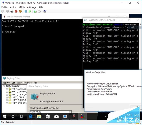 Win10 Cloud遭破解运行exe：0元用专业版