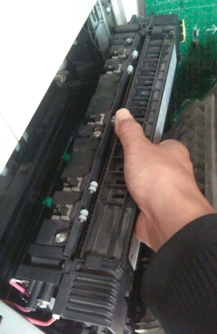 理光复印机怎么拆装定影组件?