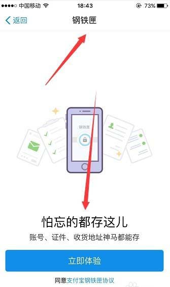 支付宝钢铁匣安全备忘录是什么?