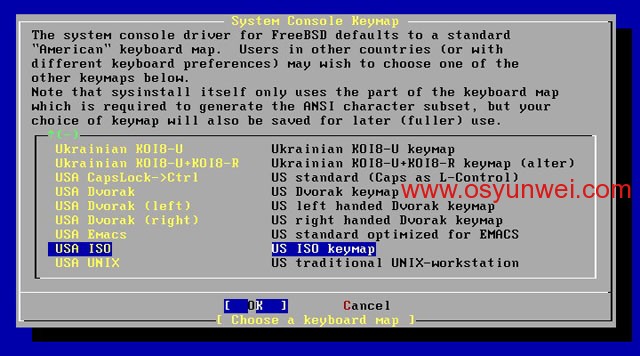 FreeBSD 8.2 安装教程图文详解