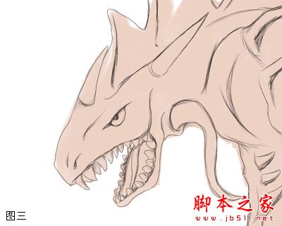 如何使用openCanvas(CG手绘软件)画出一条史前的红龙?openCanvas绘画红龙教程