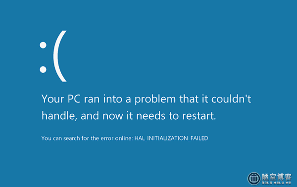 Win8系统HAL_INITIALIZATION_FAILED错误的原因和解决办法