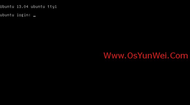 Ubuntu 13.04 服务器版本系统安装图解教程