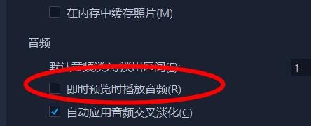 VideoStudio音频首选项怎么设置?